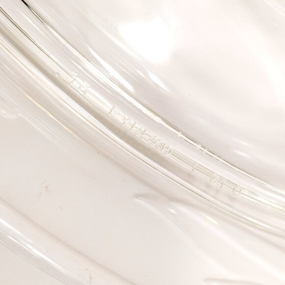 Corningware Casual Elegance Oval Casserole Dish w/ Pyrex Lid White Bakeware - Picture 7 of 7